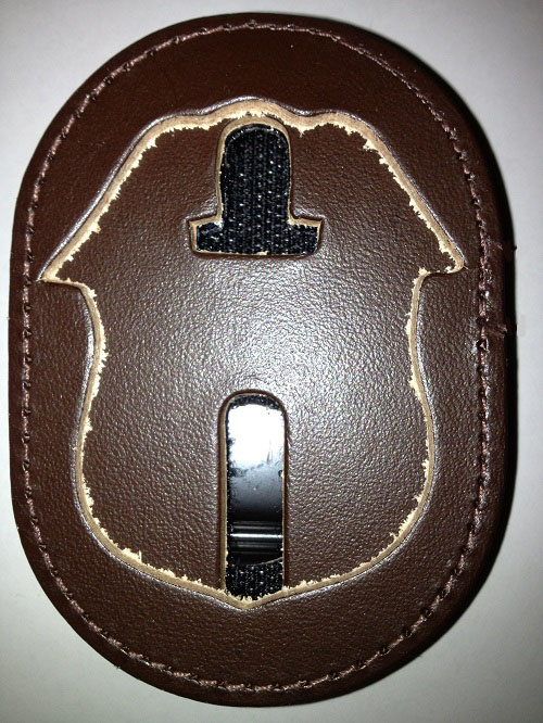 REPLICA ARMY CID AGENT BADGE WITH BADGE BELT CLIP HOLDER