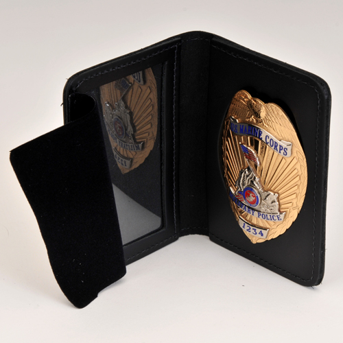 USMC MP CRED/BADGE CASE - NO Money Insert-BADGE NOT INCLUDED