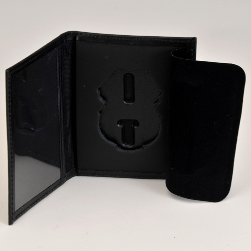 ARMY MP LEATHER CRED/BADGE CASE - NO Money Insert